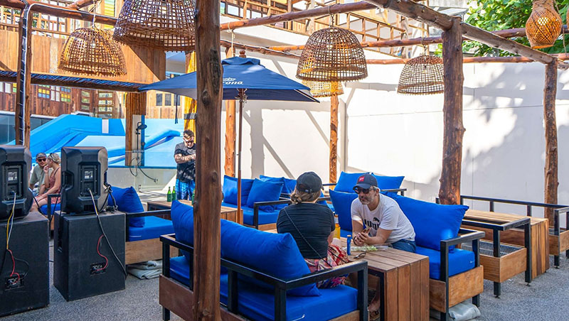 Vibrant Beach Club Experience